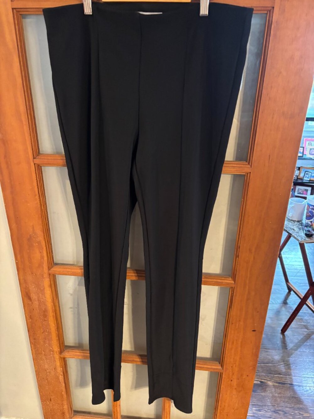 Mango Black stretch leggings SZ: XXL Tall